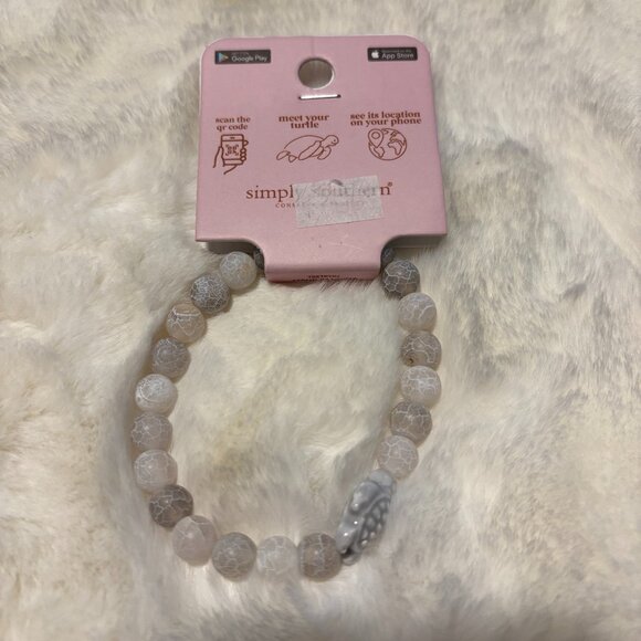 Simply Southern Jewelry - Simply Southern Save the Turtles Bracelet ~ Trackable QR Code Included